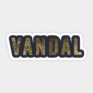 Vandal Sticker